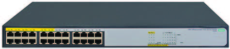 HPE OfficeConnect 1420-24G-PoE+ (124W) Switch #JH019A