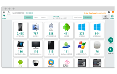 Aruba ClearPass Device