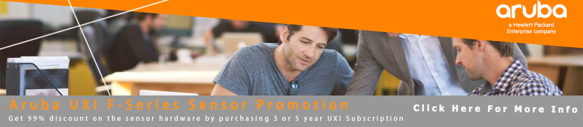 UXI F-Series Sensor Promo banner